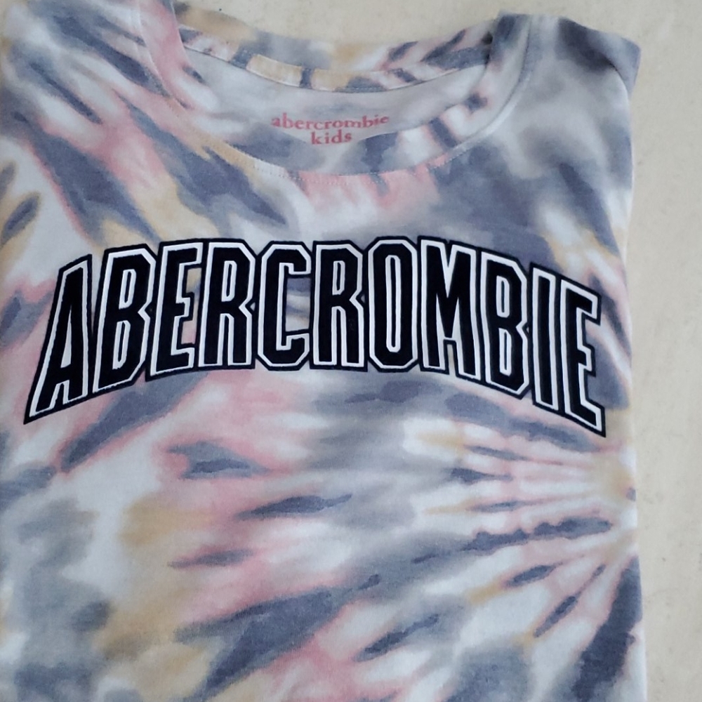 Girls 👧 Abercrombie Kids Tie Dye Tee Shirt 11/12